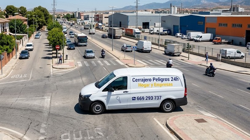 Furgoneta Cerrajero Peligros Granada